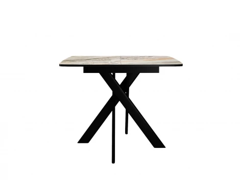 Стол DikLine DKB110, Керамика Venetian Brown Light глянец, опоры черные 00-00081184