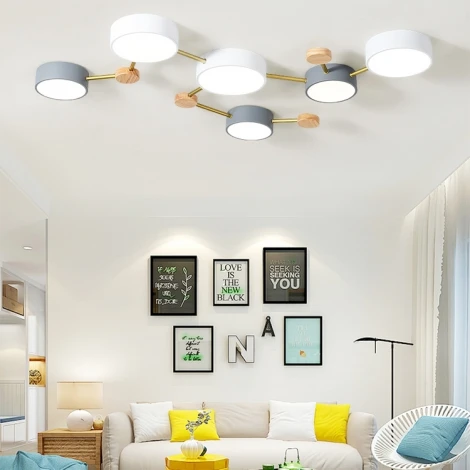 Потолочная люстра Solen L6 ImperiumLoft Solen01 (151504-26) (LED, 220V)