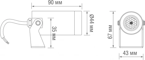 Архитектурная подсветка Donolux Alpha DL20521W8DG (LED, 220V, круглые, IP67)