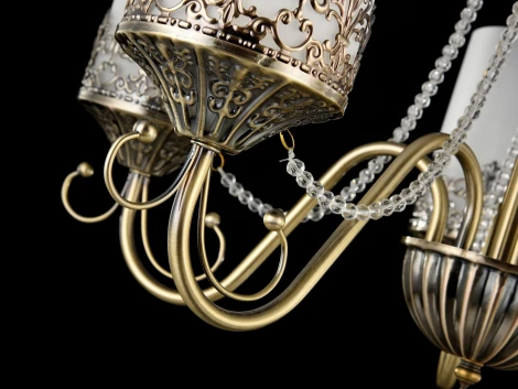 Подвесная люстра Freya Sherborne FR2563-PL-05-BZ (220V, на цепи)