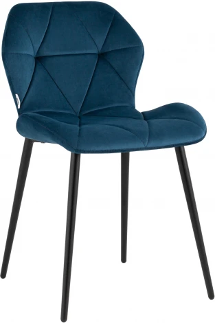 Стул Stool Group Эдвин велюр синий УТ000035491