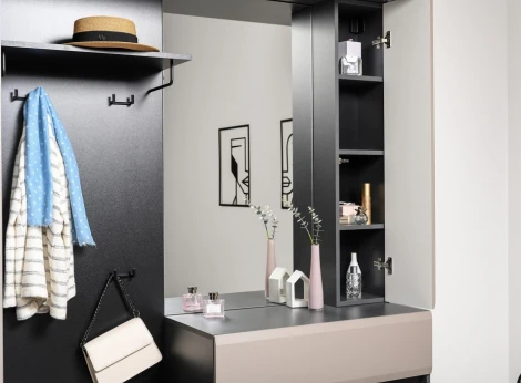 Прихожая Mobi Сейдиль 17.12 антрацит арт.600776