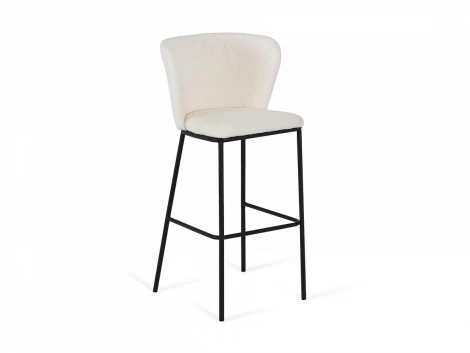 Стул барный Wendy ОГОГО 803374 (белый, черный)