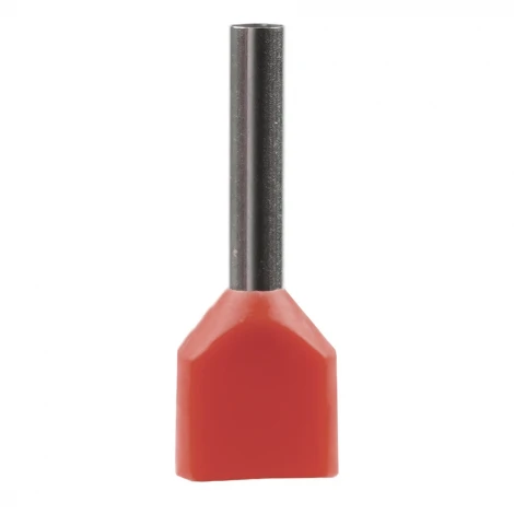 Наконечник штыревой втулочный изолированный 25 шт. Stekker 50402