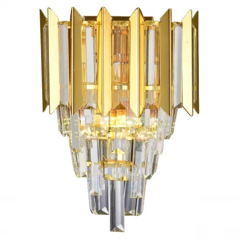 Настенный светильник Stilfort Amman 1024/03/02W (220V, хрусталь)
