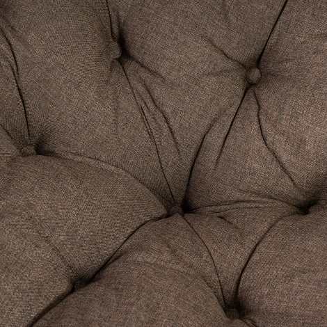 23/01 Матрац для кресла "Папасан" коричневый (ткань)