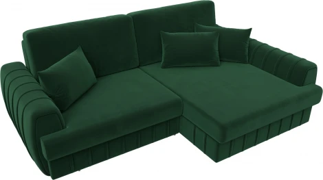 Диван угловой Лига-057 НПБ угол правый Лига Диванов (Велюр) арт.129270