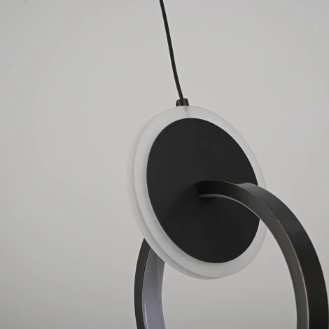 Подвесной светильник Wi-Fi Randall А Black ImperiumLoft Randall01 (LED, 220V, пульт управления, на проводе)