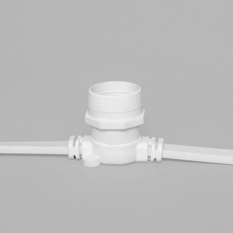 Белт-Лайт 50м, Провод Белый Каучук, Шаг 20 см, 250 Патронов, IP65 Laitcom BL50m/250L-8-P