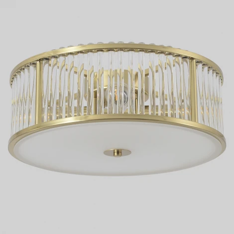 Потолочный светильник круглый Crystal Lux Avenue AVENUE PL4 BRASS