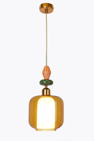 Подвесной светильник 33 ИДЕИ PND.105.01.01.031.KPA-S.34.BC-S.35.WH (220V, на проводе, круглые)