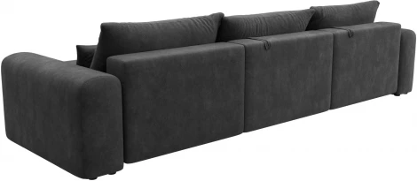 Диван угловой Лига-056 НПБ Лонг угол универсальный Лига Диванов (Велюр) арт.129173