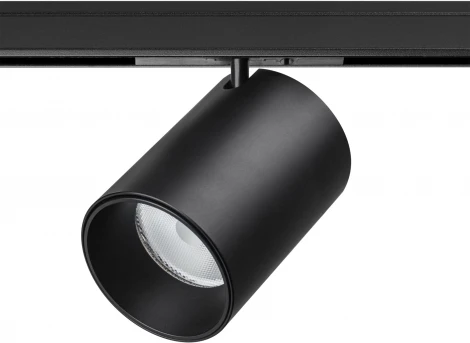 Трековый светильник низковольтный 24V 9W Lightstar Linea 206347 (LED, круглые)