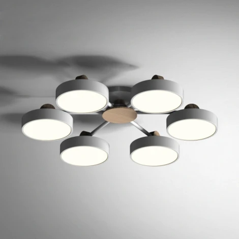 Потолочная люстра Move 6 Gray ImperiumLoft Move_01 (178253-26) (LED, 220V)