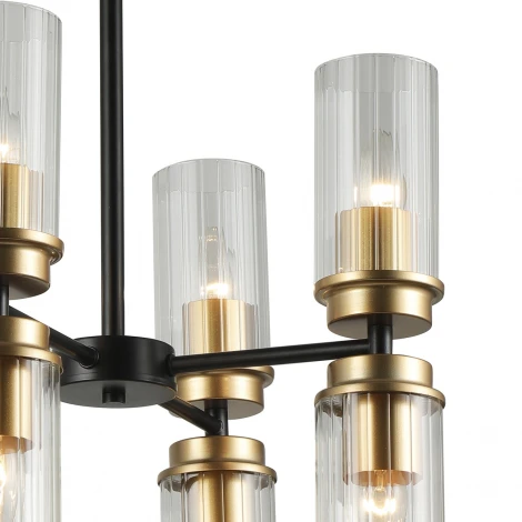 Потолочная люстра на штанге Escada Genus 2138/8P (220V)