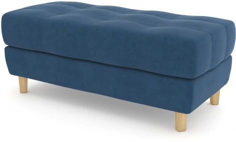 Банкетка Arsko Герберт синий велюр