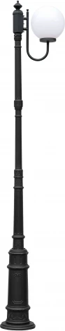 Наземный фонарь IP44 Oasis Light GLOBO L 88210L/10/E7 Bl в форме шара (220V, фонарь, шар)