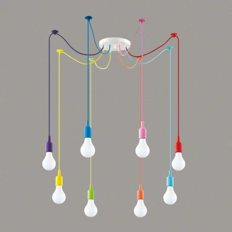 Подвесной светильник Lumion Lotte 3719/8 (для детской, 220V, на проводе, паук)