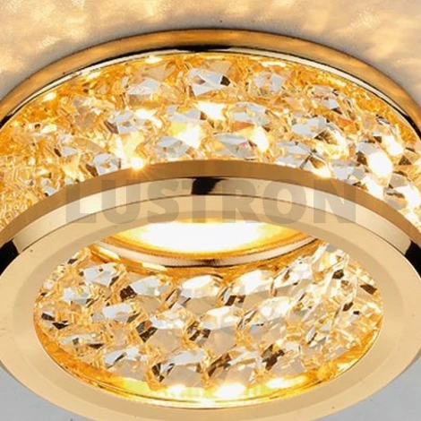 Встраиваемый точечный светильник Ambrella K8060 K105/3 CL/G