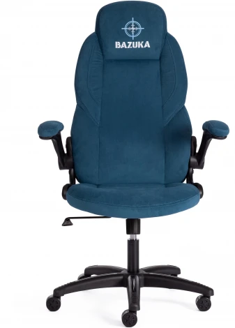 Компьютерное кресло игровое Tetchair BAZUKA (Флок/Синий)
