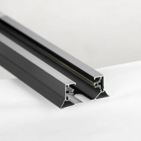 Шинопровод Lussole 10340 1м черный (220V)