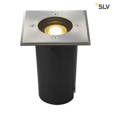 Встраиваемый светильник уличный Slv Earthlux Square 227684