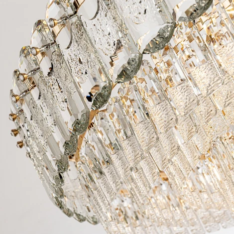 Подвесная люстра хрустальная Modelux ML.7092.1000 GD