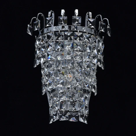 Настенный светильник MW-Light Аделард 642022801 (220V, хрусталь)