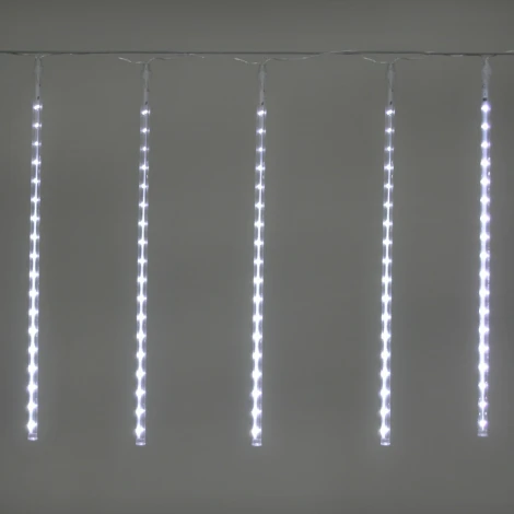 Гирлянда Тающие сосульки 8шт по 50см Sneha A-947 WT