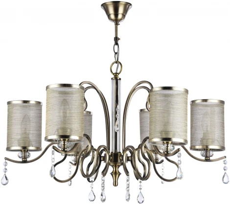 Подвесная люстра Freya Faust FR2300-PL-06-BZ