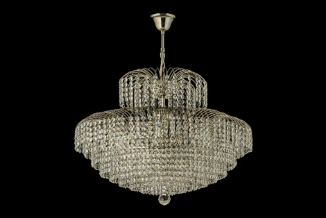 Подвесная люстра Arti Lampadari Salentino E 1.5.60.100 N (220V, хрусталь, на цепи)