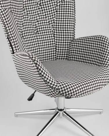 Кресло Stool Group Филадельфия ч/б УТ000001759