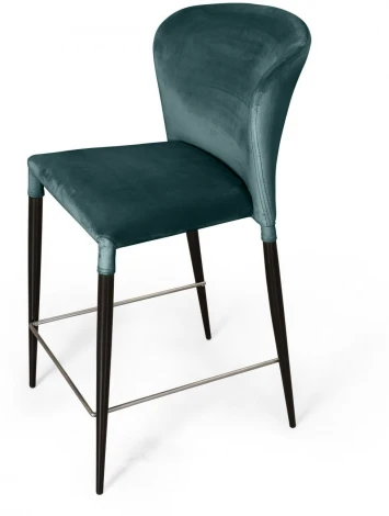 Стул полубарный Albert, бархат зеленый 19 /опора конус Top Concept ALBERT 76207