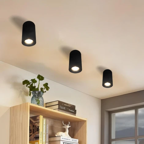 Накладной светильник Loft It Tictac 10220 Black 3000K (LED, круглые)