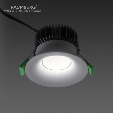 Встраиваемый светильник Raumberg Terra\Wh\12W4000K White Led 12w 4000K