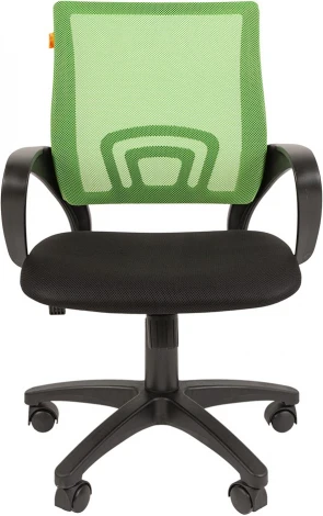 Компьютерное кресло CHAIRMAN 696 black (Пластик,Ткань,Сетка/Зеленый)