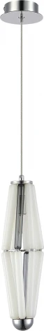 Подвесной светильник ST Luce Ciara ST-Luce SL1242.153.01 Хром/Молочный G9 1*5W (220V, на проводе)