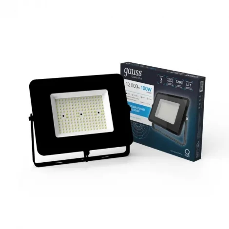 Прожектор уличный Gauss Qplus 613511100 (LED, 220V, IP65)