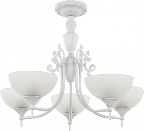 Потолочная люстра на штанге Arte Milano AM340049 340049/5 WT+SL (220V)