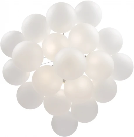 Потолочная люстра на штанге Fiesta FR5231PL-06CH Freya (220V, шарики)