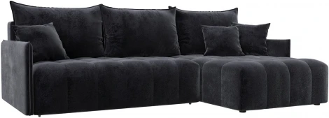 Диван угловой Лига-054 НПБ угол универсальный Лига Диванов (Велюр) арт.129037
