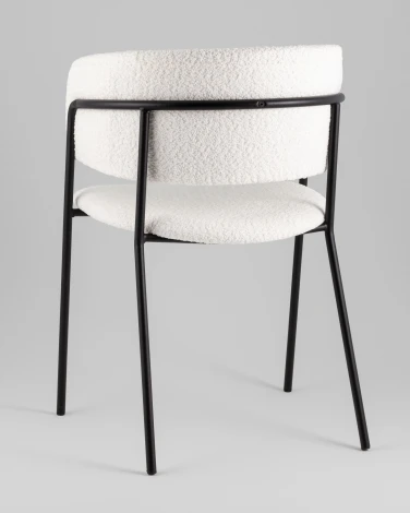 Кресло Нэлли New, букле белый Stool Group арт.УТ000039409