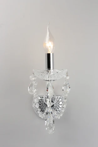 Бра Aployt Koletta APL.755.01.01 (220V, хрусталь, подвески, свеча)