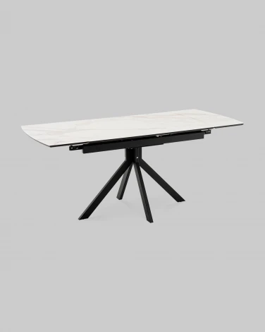 Стол Галац 120*80 см столешница стекло белое Stool Group арт.УТ000041593