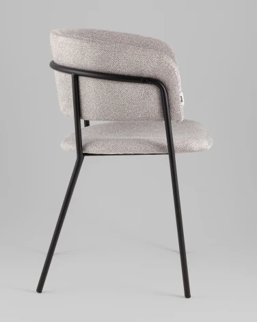 Кресло Нэлли New буклированный велюр серый Stool Group арт.УТ000039978