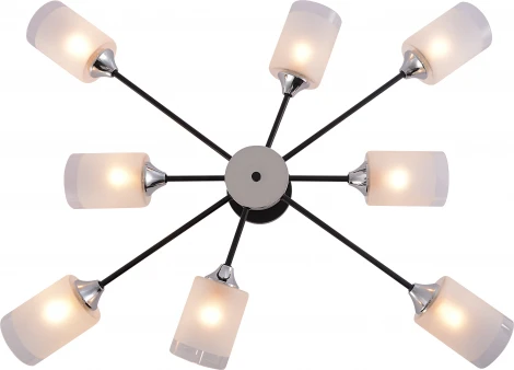 Потолочная люстра на штанге Rivoli Jocelyn 9191-308 8хЕ27 60 Вт