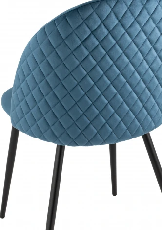 Стул Lilly велюр сине-зеленый 4 шт. Stool Group арт.УТ000037281