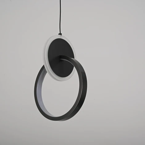 Подвесной светильник Wi-Fi Randall А Black ImperiumLoft Randall01 (LED, 220V, пульт управления, на проводе)