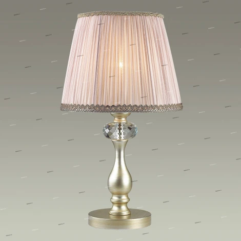 Интерьерная настольная лампа Odeon Light Aurelia 3390/1T (220V, хрусталь, выключатель)