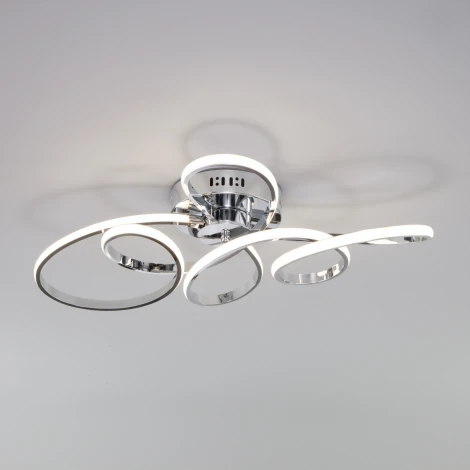 Потолочная люстра Eurosvet Shaft 90127/2 хром